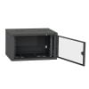 6U Wall Mount Server Cabinet 600 Wide 350 Deep Glass Door