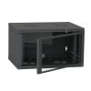 6U Wall Mount Server Cabinet 600 Wide 350 Deep Glass Door