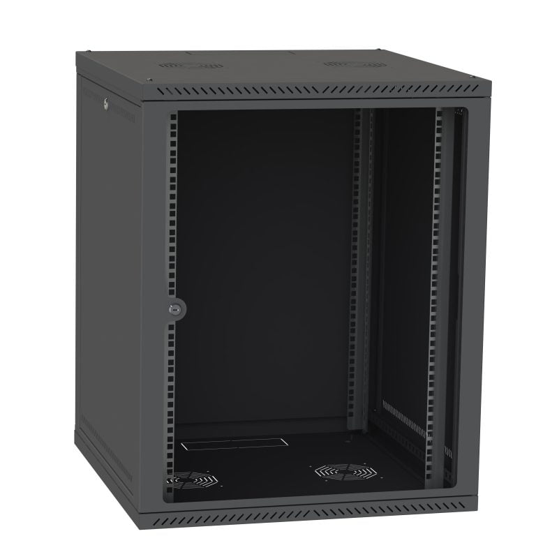 Szafa Rack 15U 600x600 mm (drzwi szklane)