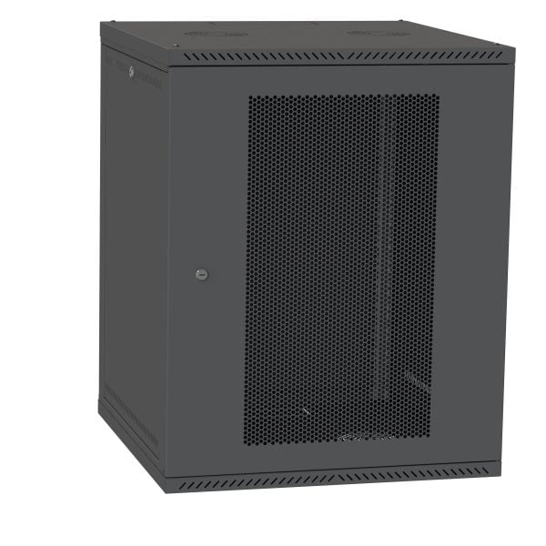 15U Wall Mount Server Cabinet 600 Wide 600 Deep Perforated door