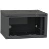 6U Wall Mount Server Cabinet 600 Wide 350 Deep Glass Door