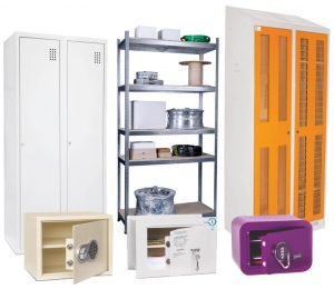 Metal furniture and safes