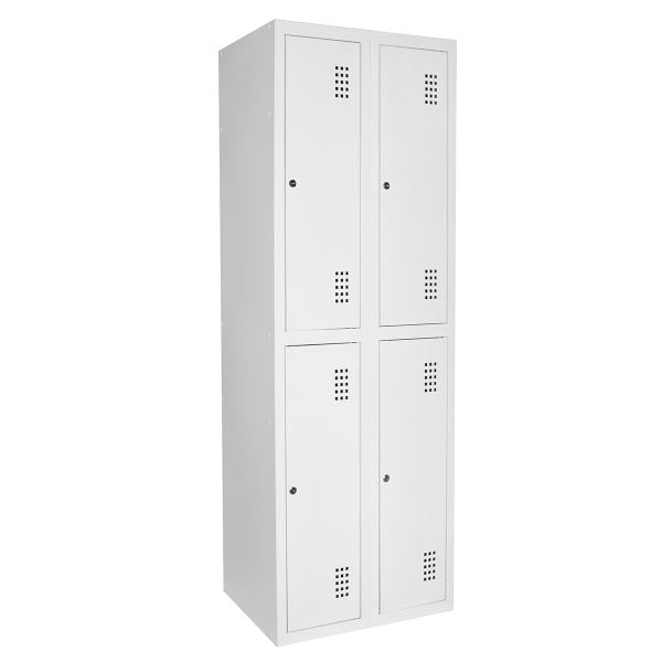 NO-(7035) Metall-Kleiderschrank 24-01-08