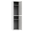 NO-Ts-7035 Metall-Kleiderschrank