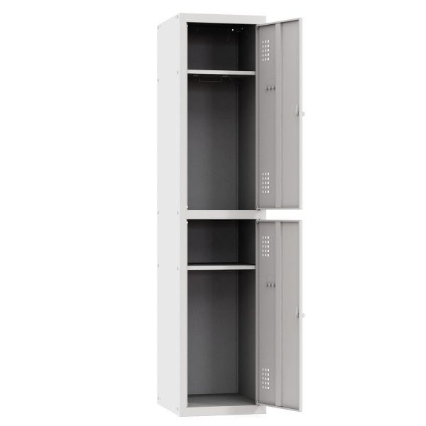 NO-Ts-7035 Metall-Kleiderschrank