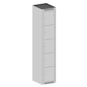 Metal cabinet with 5 drawers Ferocon 1SHBM-5