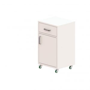 Szafka nocna (z szufladą, na kółkach) PT-103.2