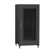 24HE 19Netzwerkschrank Standschränke mit Glastür,Tiefe 800х800mm