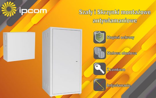 Skrzynka montażowa i szafa antywłamaniowa