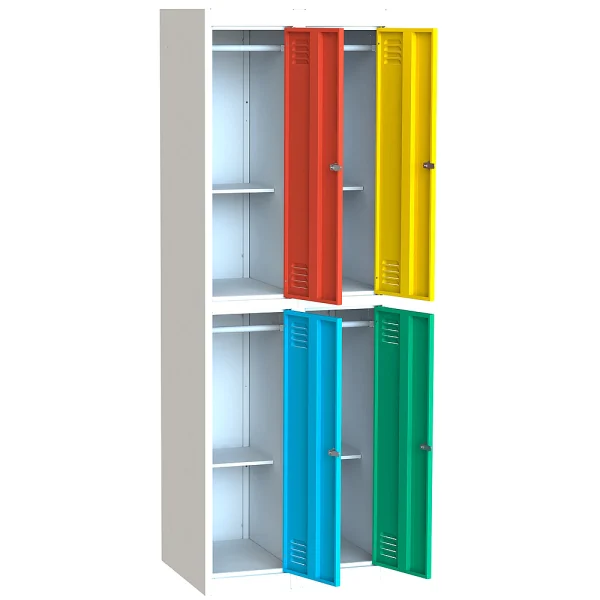 MSHSH Metall-Kleiderschrank