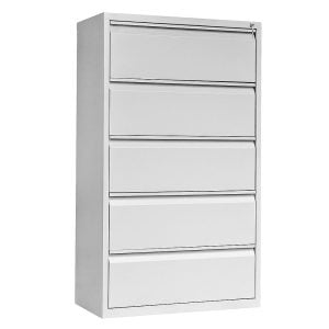 Lockable Metal Filing Cabinet 5.A156