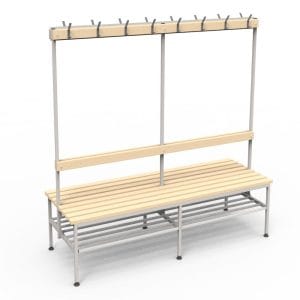 Ławka szatniowa z wieszakami SD-2000