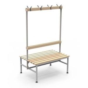 Ławka szatniowa z wieszakami SD-1000